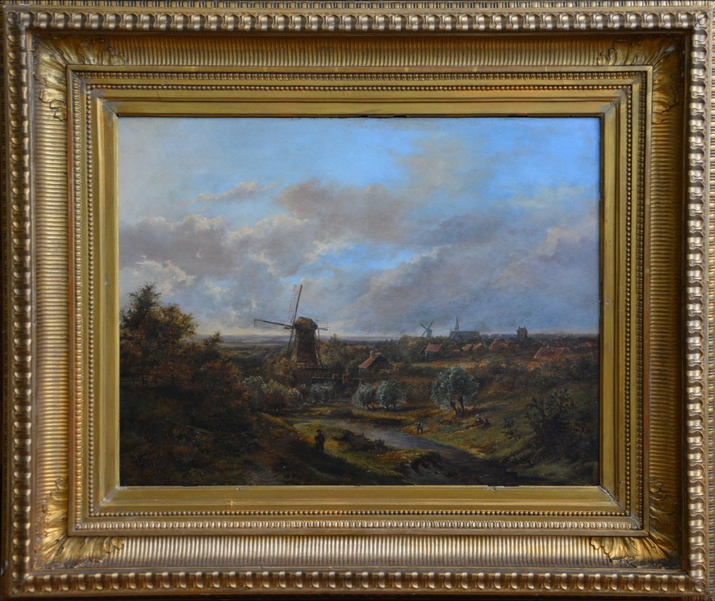 P. L. F. Kluyver (1816-1900) - Panoramisch landschap #1.0