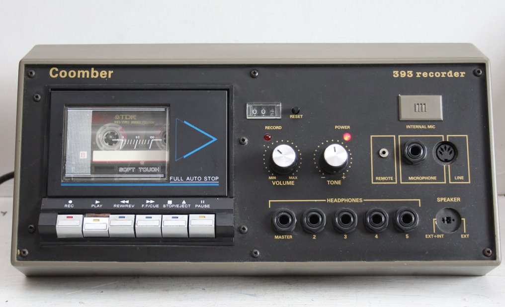 Coomber - 393 recorder 盒式录音机播放器 #1.0