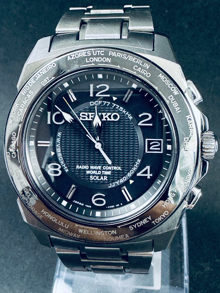Seiko - Brightz Solar Radio Wave Control - Sem preço de reserva - 7B25-0AC0 - Homem - 2010-2020  #1.0