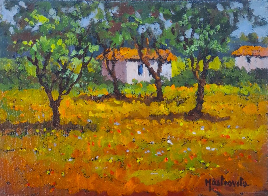 Adolfo Mastrovito (1940-2000) - Il frutteto #1.0