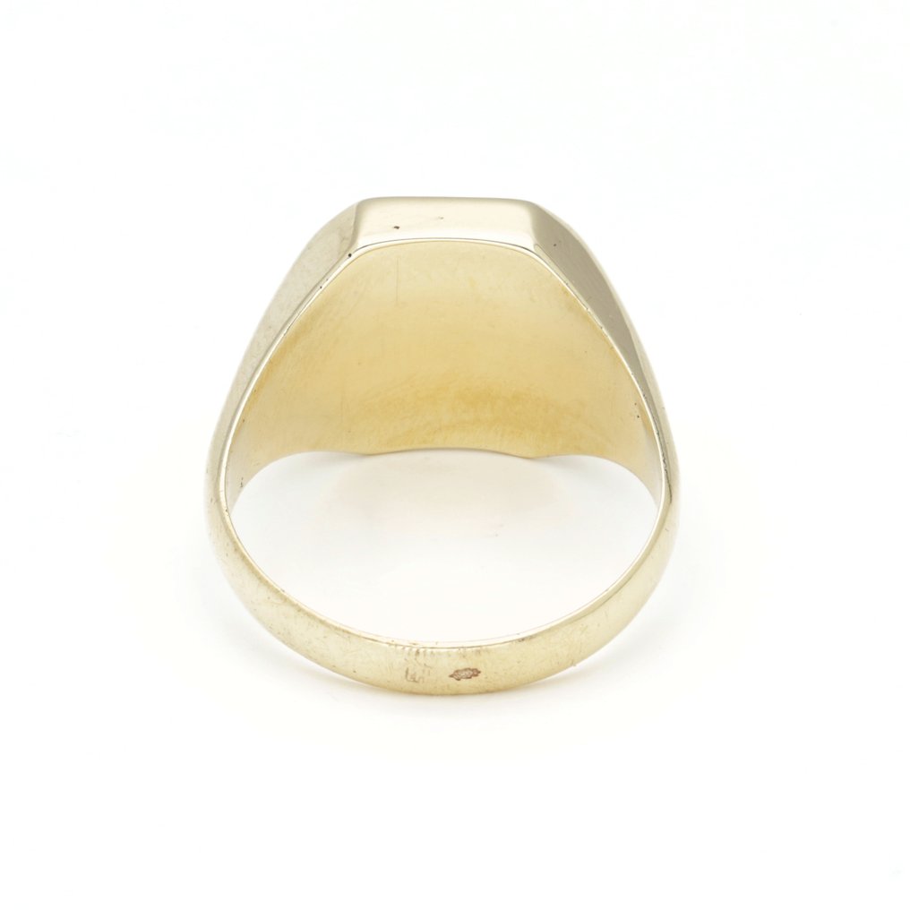 Ring - 14 kt Gelbgold Onyx #3.2