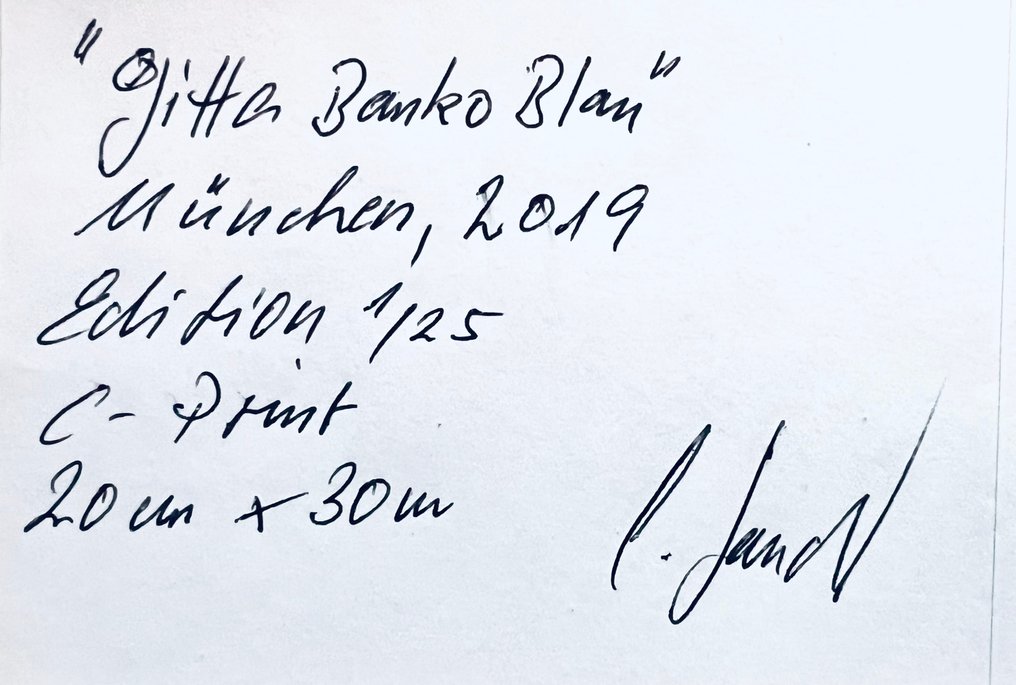 Carsten Sander - Gitta Banko Blau #4.3