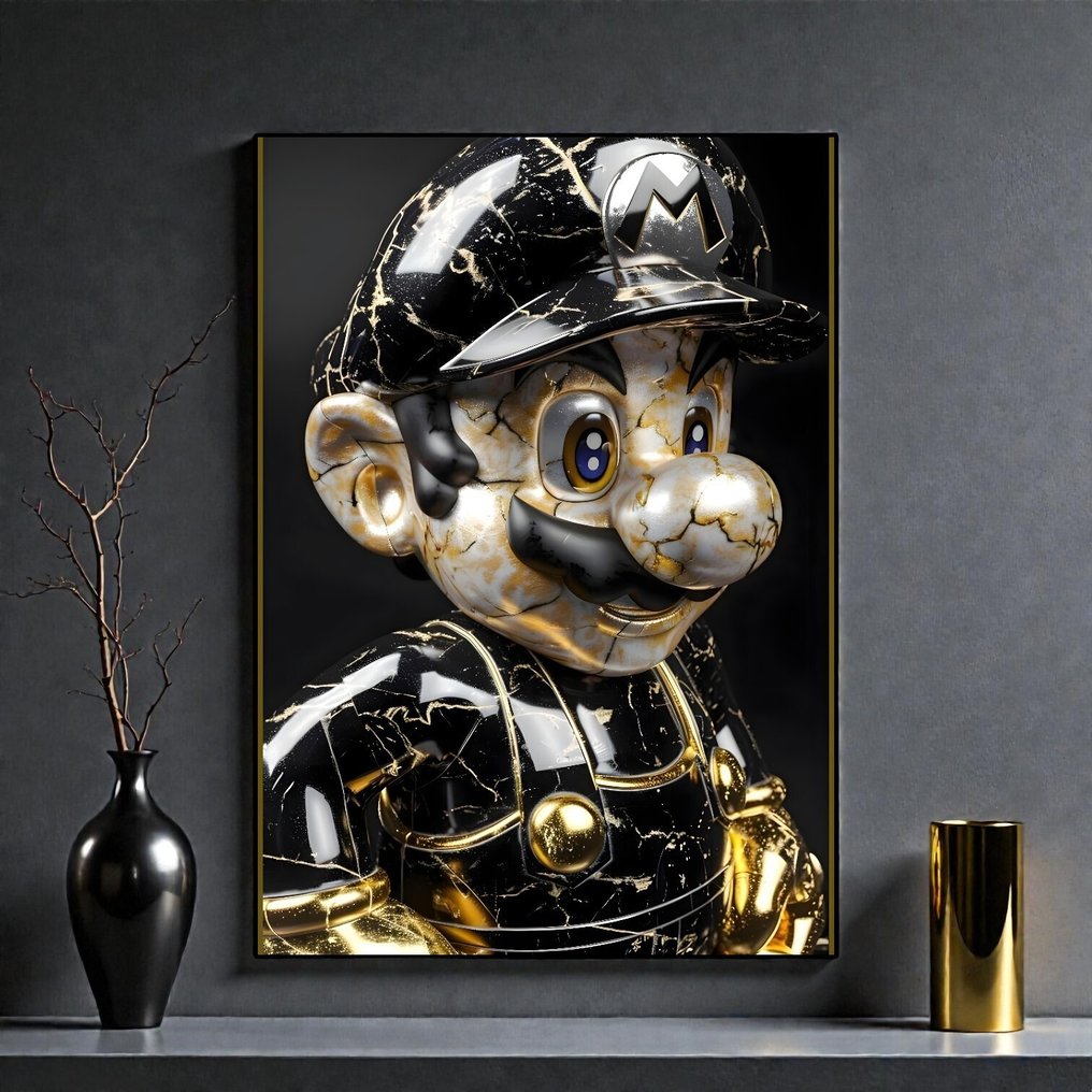 JZL - [L] “Black Marble Mario” [Luxury Tribute] #2.1