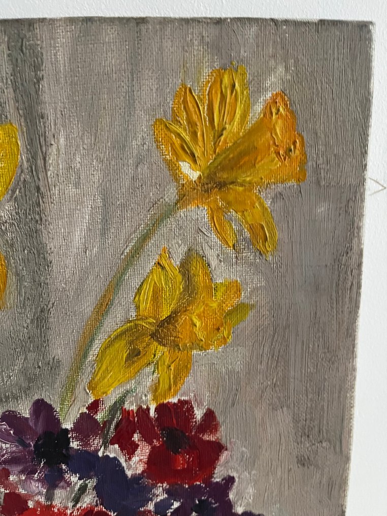 Scuola francese (XX) - Bouquet de fleurs #4.3