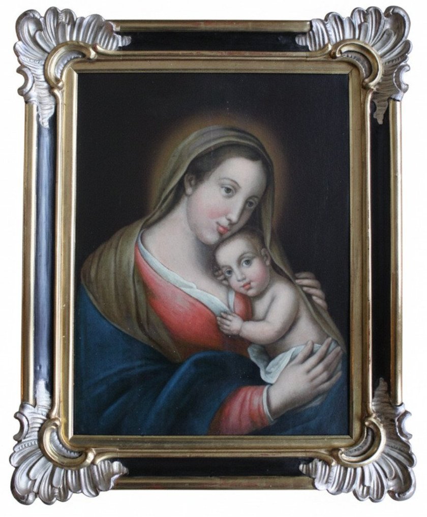 European school (XVIII) - Madonna mit Kind #1.0