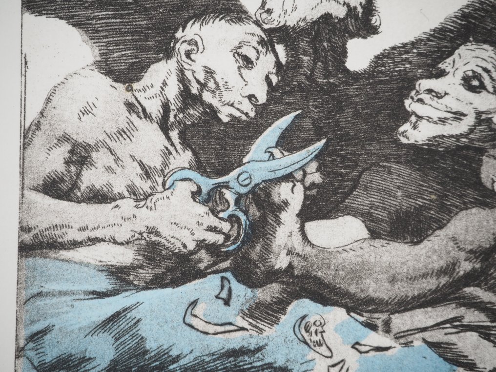 Salvador Dali (1904-1989) - Caprices de Goya : Lima de los dientes #4.3