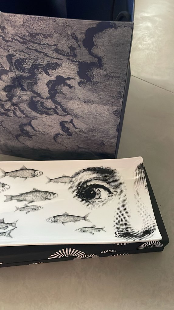 Fornasetti-Milano - Piero Fornasetti - 托盘 - 瓷 #4.3