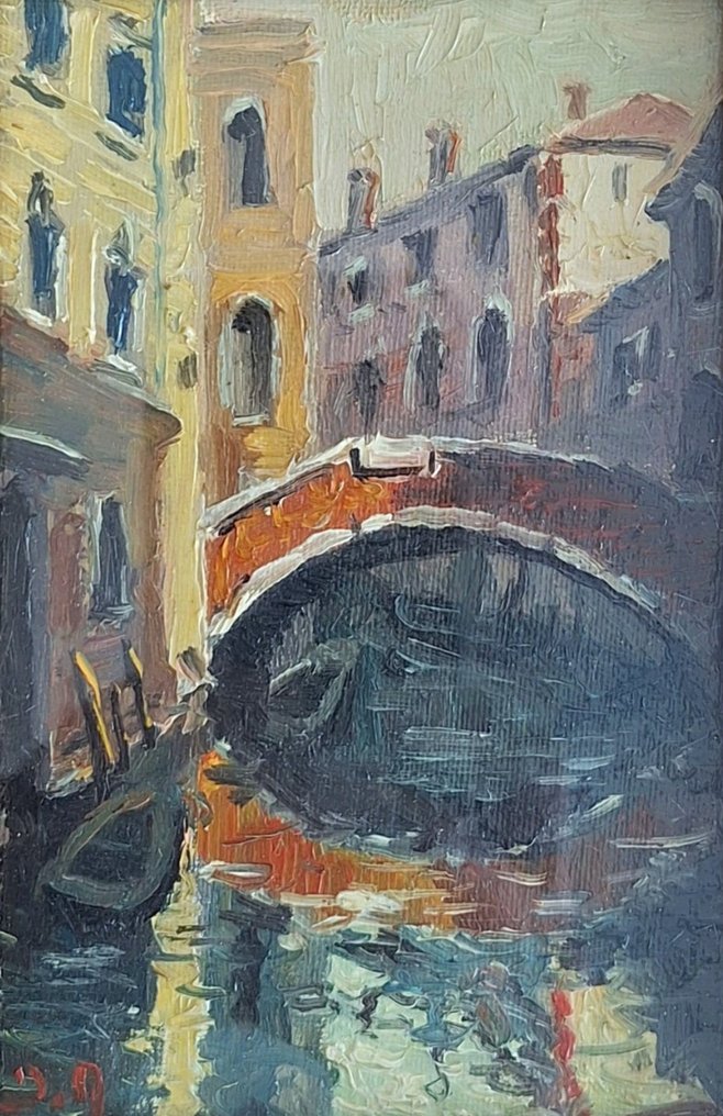 Dino Asnaghi (XX) - Uno dei ...... ponti #1.0