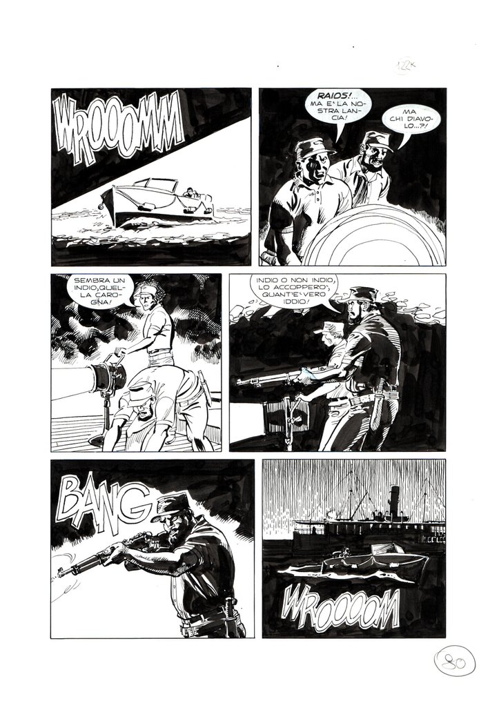 Diso, Roberto - 3 Original page - Mister No #369 - Agguato al "Victoria" - 2006 #2.1