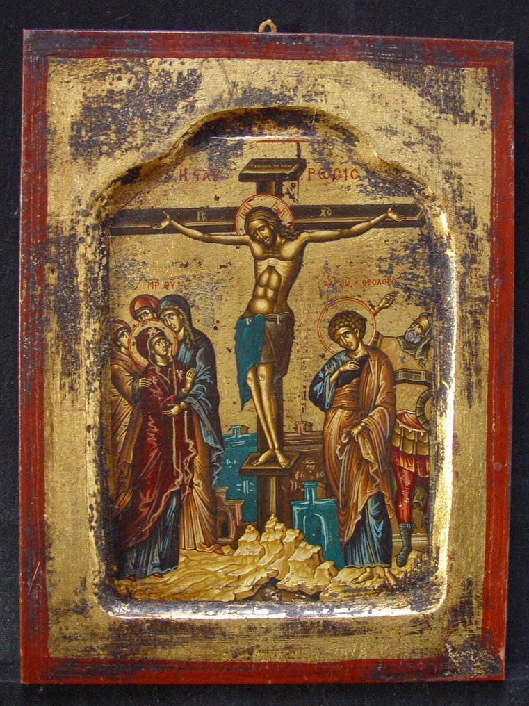 Icon - Crucifixion of Christ - Wood #2.1