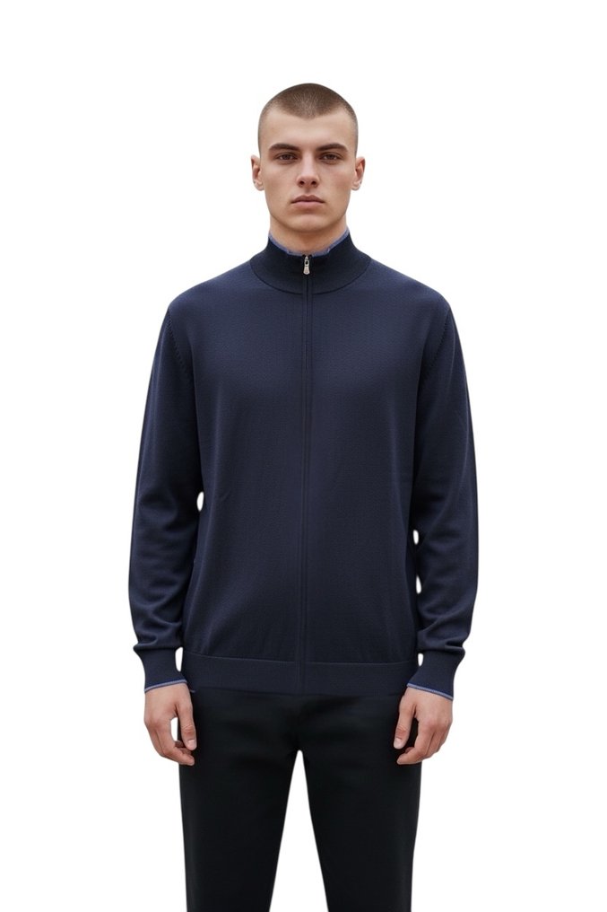 Gran Sasso-Size 54-Silk/Cotton - Vest #1.0