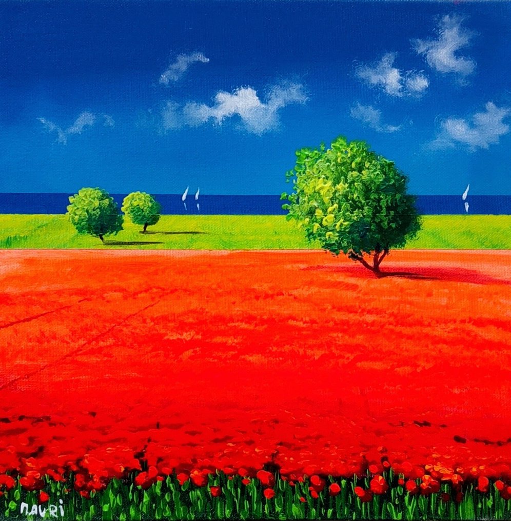 Mauri Roberto (XX) - Paesaggio toscano #1.0