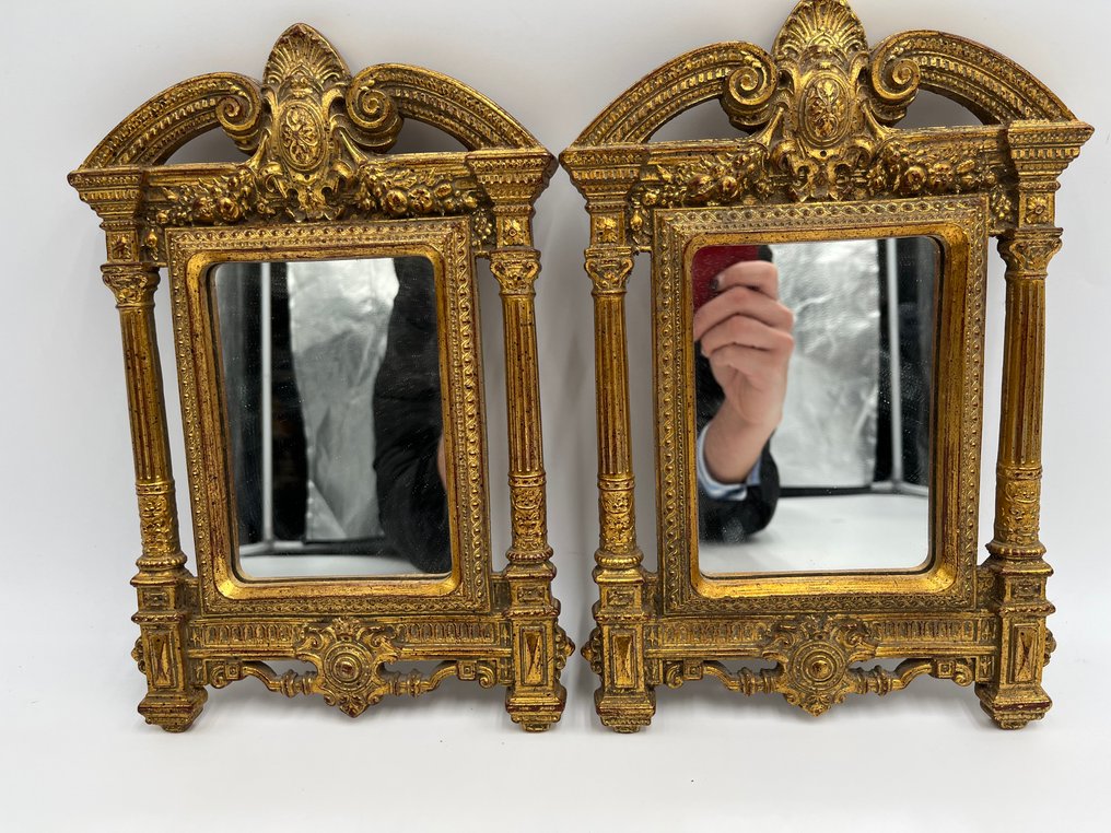 Ramme (2)  - Tre, Komposittmateriale - Klassisk speilpar #1.0