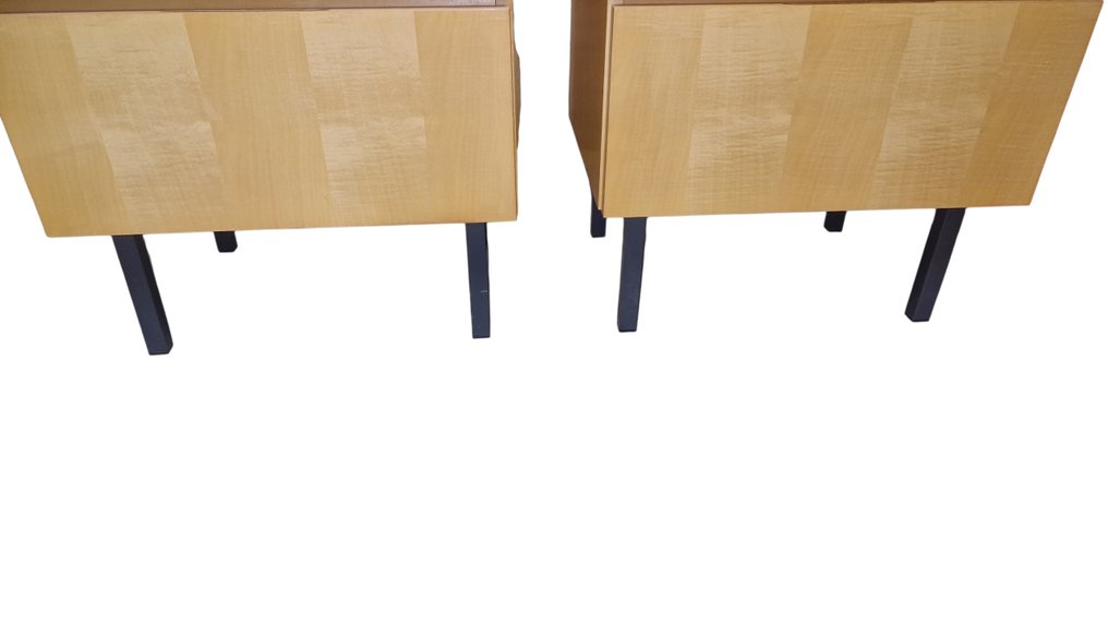 Meuble d'appui (2) - Tölgy - Éjjeliszekrény, lakkozott #1.0