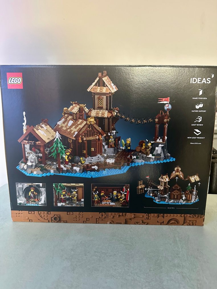 Lego Set - 21343 - Ideas (CUUSOO) - Viking Village #1.0