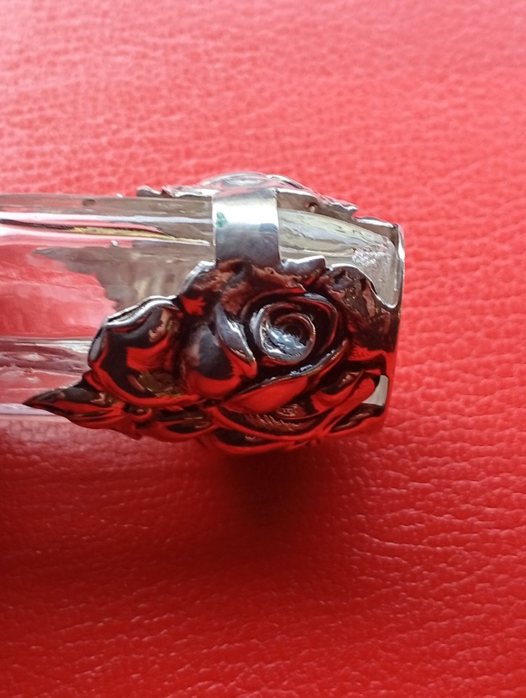 化妝品扁瓶 (2) - .835 銀 - Frasco Perfume 银色 #4.3