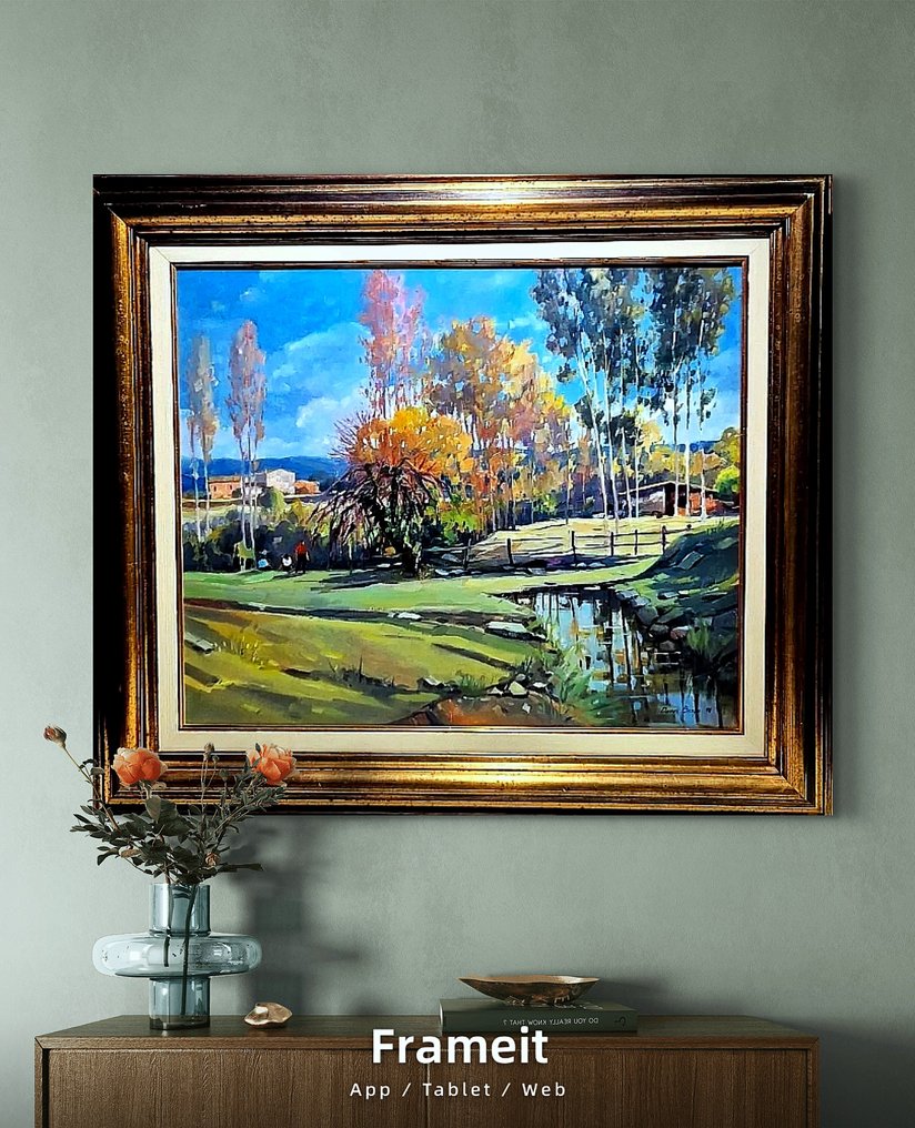 Pere Danes Berga (1945) - Paisaje del Ampurdan #1.0