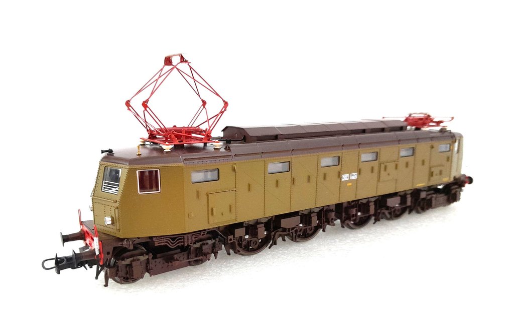 Rivarossi H0 - HR2728 - Locomotiva elétrica (1) - E428 195, caixa original, manual e acessórios, predisposição digital. - FS #3.2