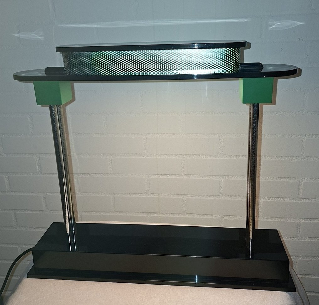 Artemide - Ettore Sottsass - 台灯 - Pausania - 塑料, 铬, 金属 #1.0