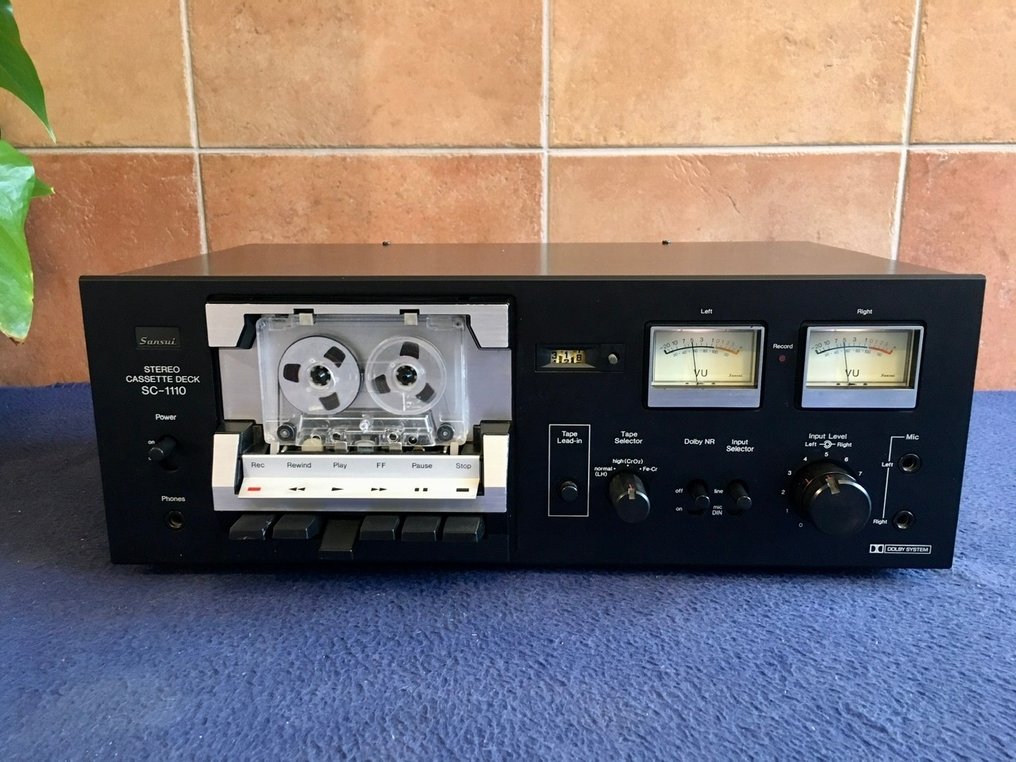 Sansui - SC-1110 Lyd-kassette dæk #1.0