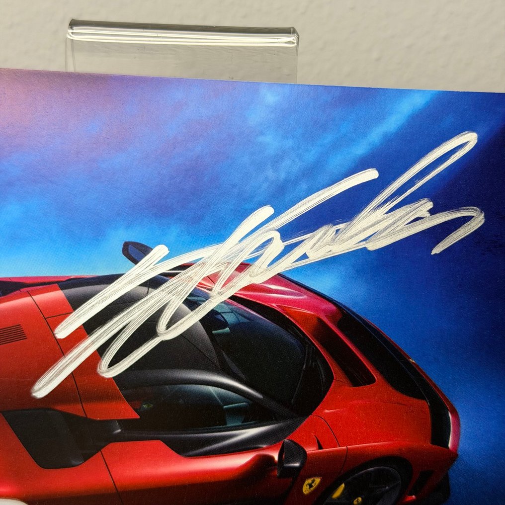 Ferrari F80 - Charles Leclerc Signed - 路易斯·漢米爾頓 - 2025 - 粉絲卡  #1.0