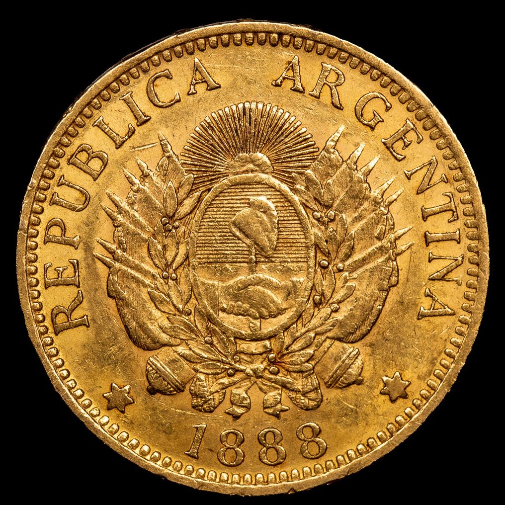 Argentina. 1 Argentino 1888 #2.1