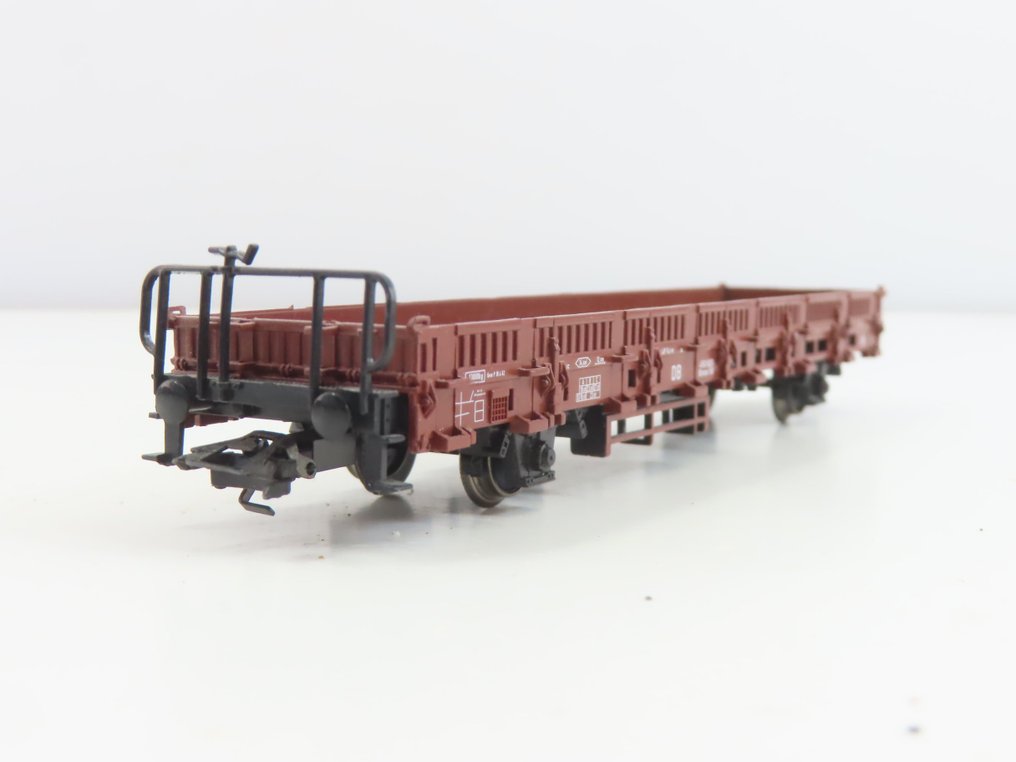 Märklin H0 - o.a. 4694/4619/4627 - Model train freight carriage (9) - 3 two-axle rongen wagons, 4 enclosed wagons, 1 high-sided boxcar and 1 sliding-roof wagon - DB #4.3
