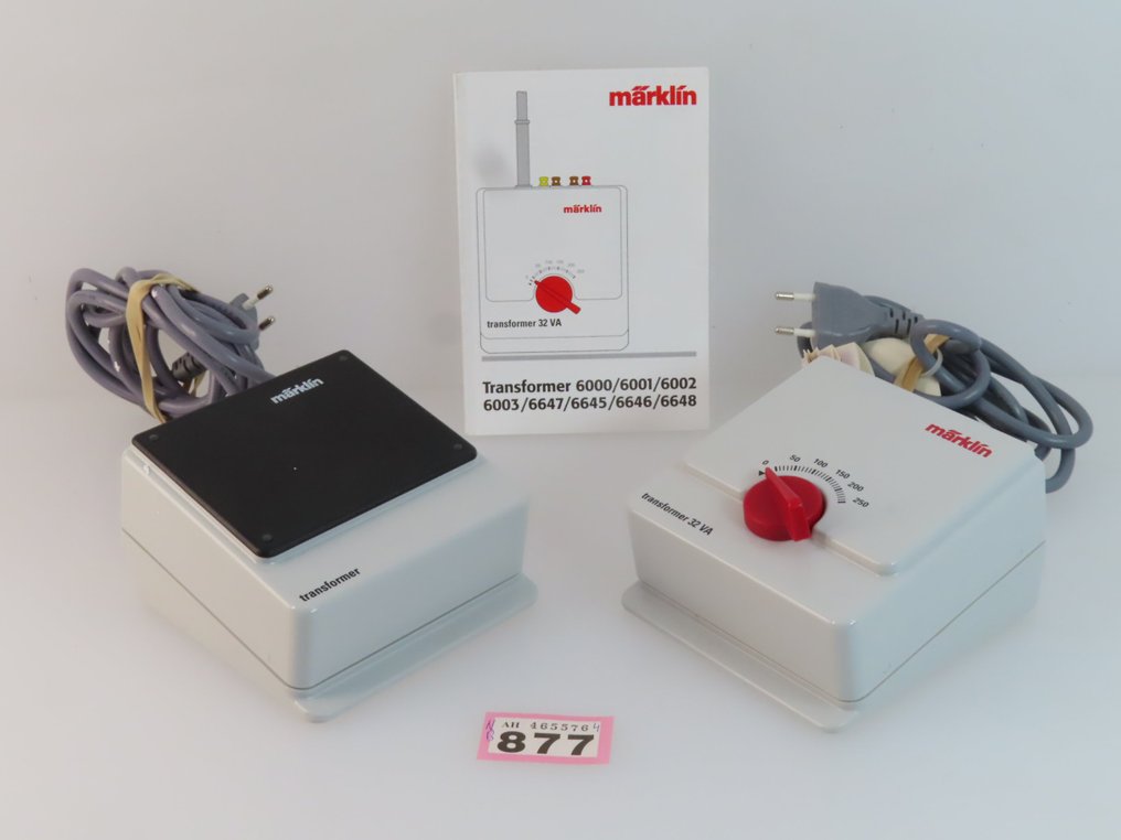 Märklin H0 - 6647/6002 - Μονάδα ελέγχου τρένου μοντελισμού (2) - 1x 52VA ισχυρή τροφοδοσία και 32VA ισχυρός ρυθμιστής τάσης/μετασχηματιστής γραμμής #2.1