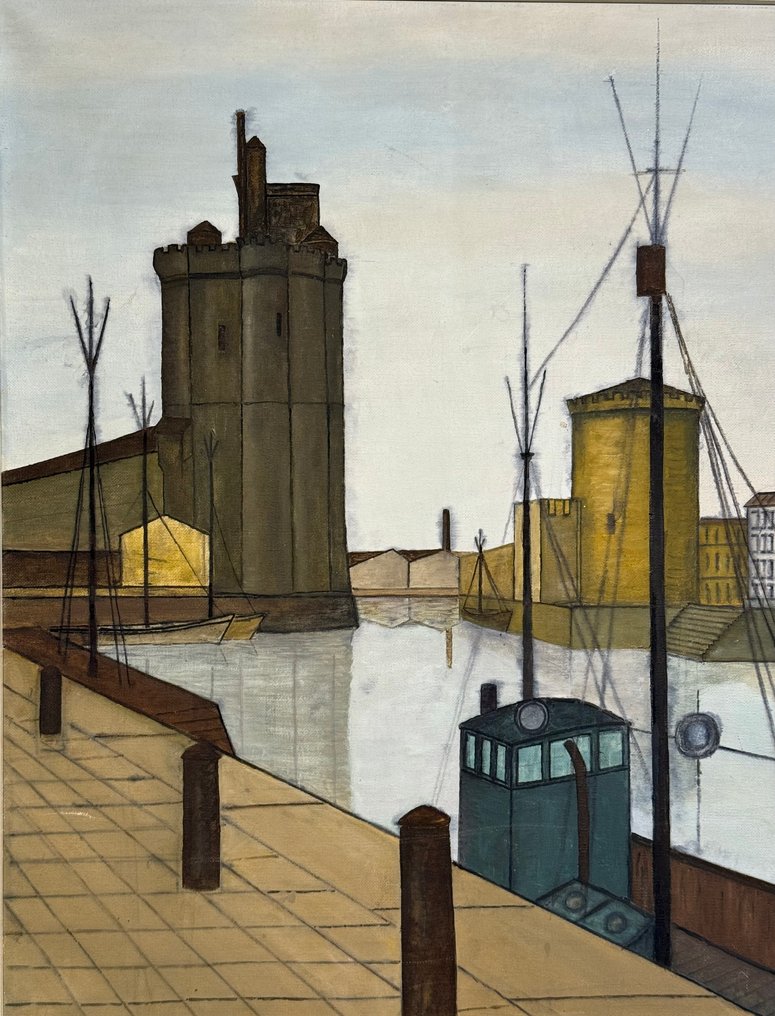 Bernard Buffet (1928-1999), After - Le port de la Rochelle #3.2