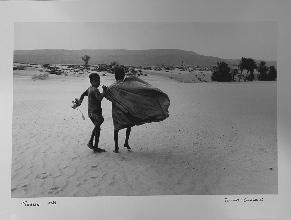Thomas Consani - Enfants dans le desert, Tunisie 1989 #1.0
