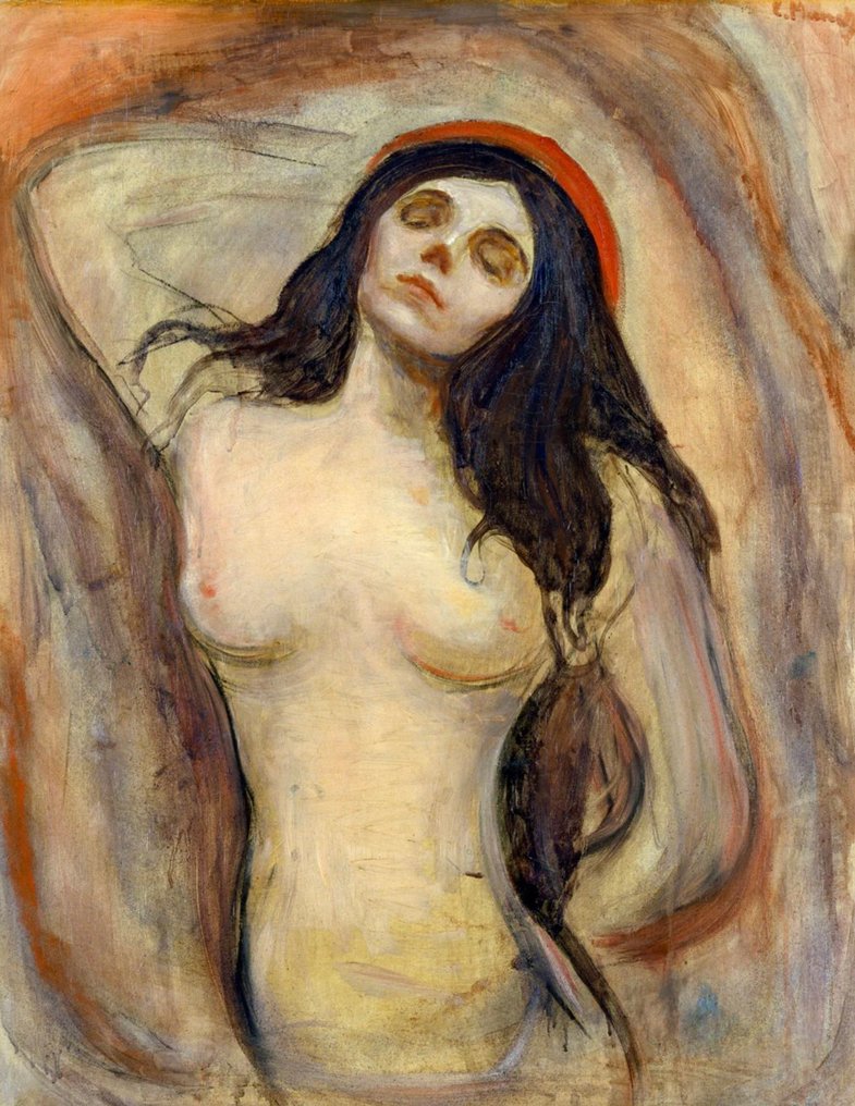 Edvard Munch - “Madonna, 1894”. #3.2