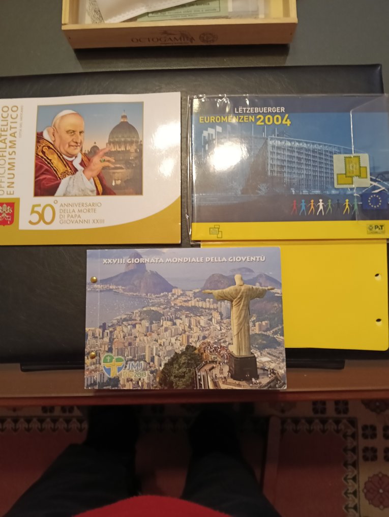 Βατικάνο. 50 cent / 2 Euro/ Year Set 2004/2013 (3 items) (χωρίς τιμή ασφαλείας) #1.0