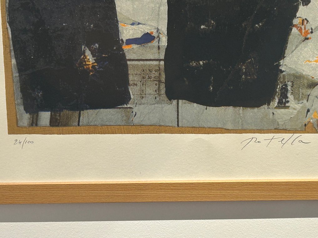 Mimmo Rotella (1918-2006) - Mirò in Nero #2.1