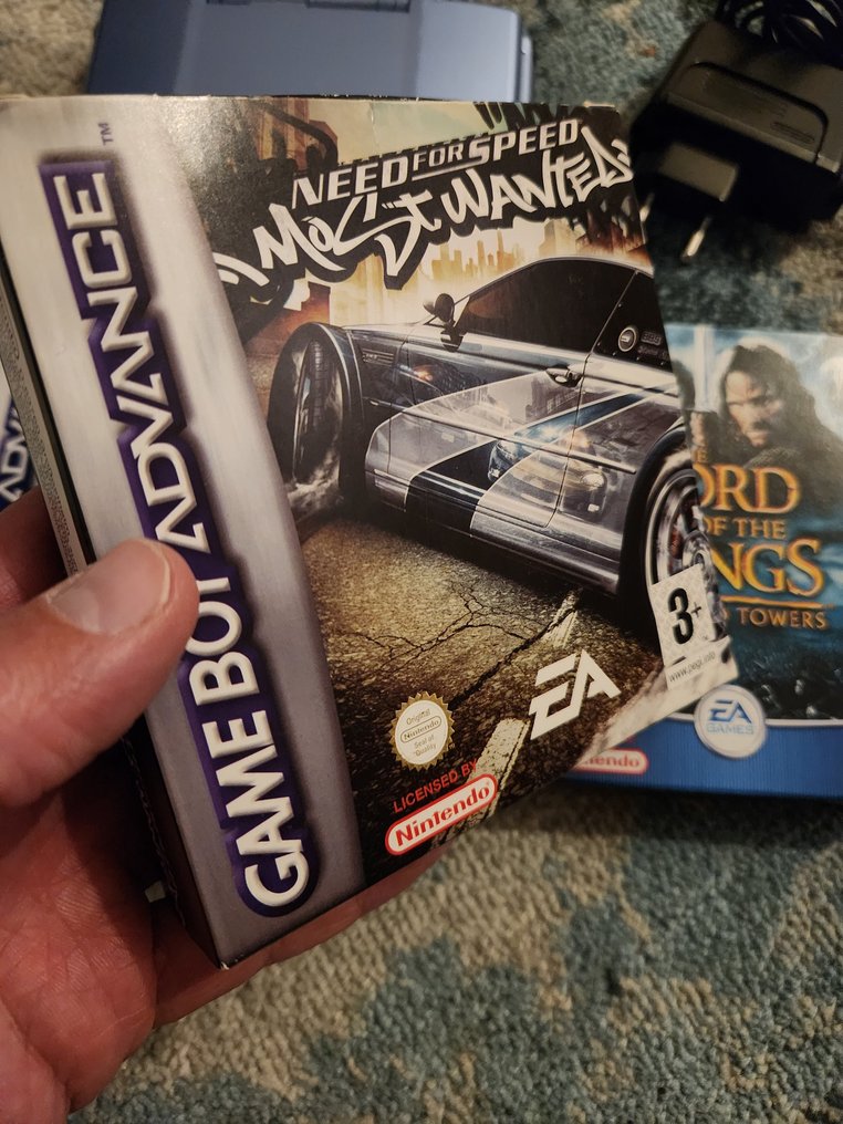 Nintendo - DS - Blue Classic & 3 GBA Games CIB - Κονσόλα βιντεοπαιχνιδιών + παιχνίδια - Στην αρχική του συσκευασία #1.0