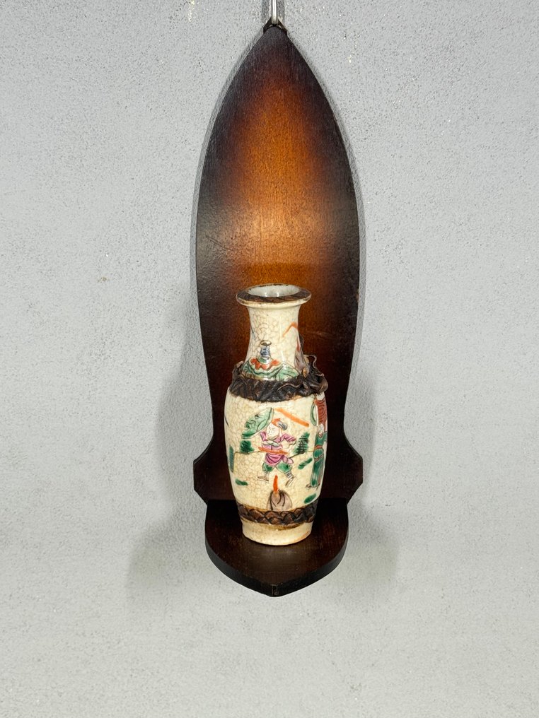 amsterdamse school - Console table - 木 - 木质壁挂式搁架 #4.3