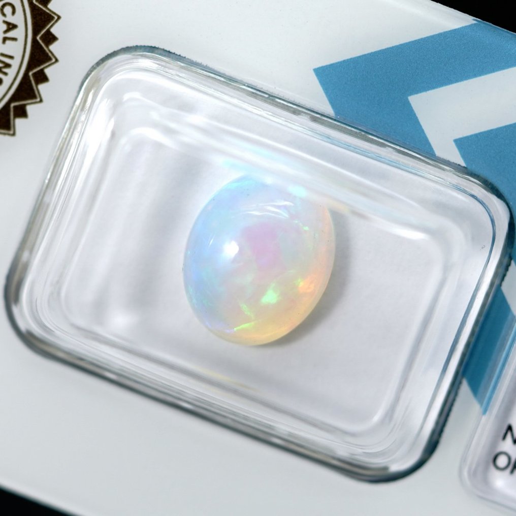没有保留价 - 1 pcs  橙色 蛋白石  - 2.64 ct - 国际宝石研究院（IGI） - 色彩的变幻 #4.3