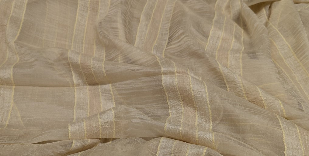 Tendaggio di Prestigio Mario Cavelli – Morbide Trasparenze e Riflessi Seta - Upholstery fabric  - 530 cm - 320 cm #2.1