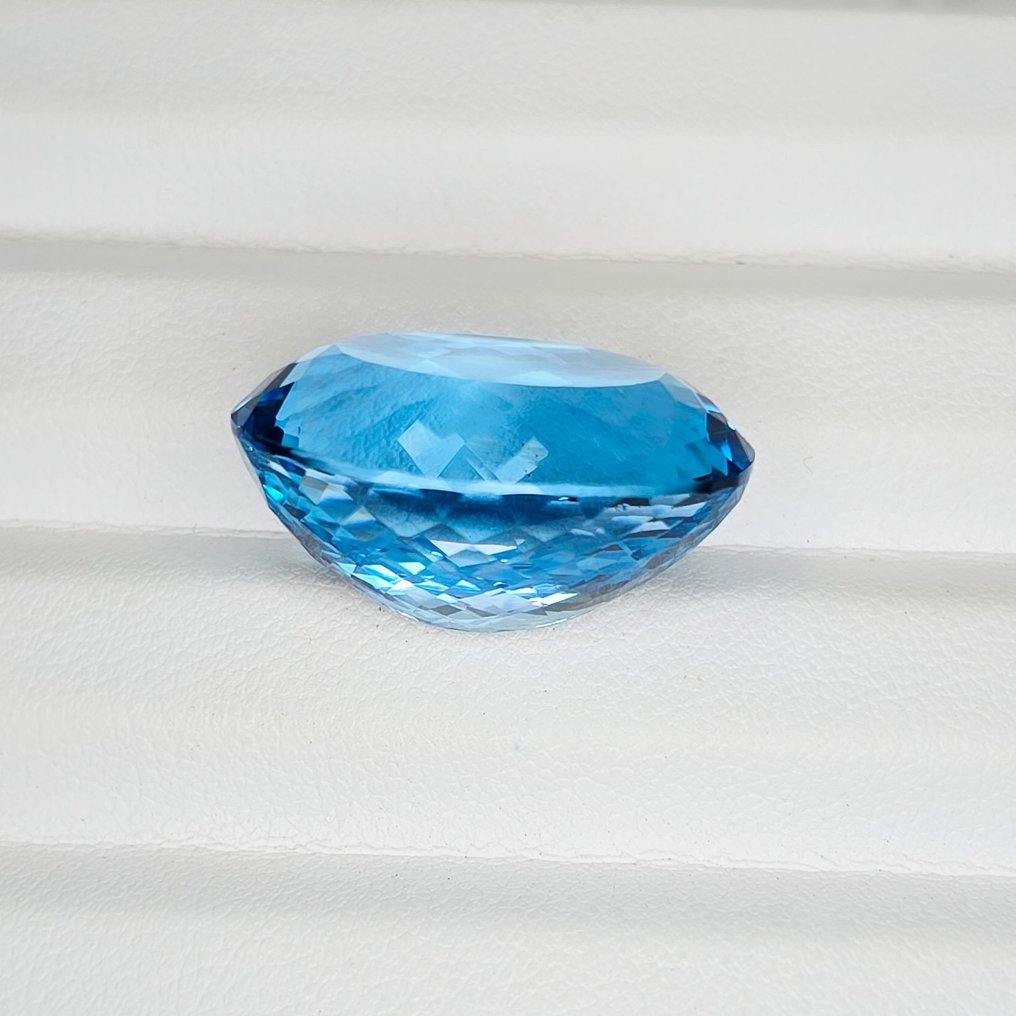 χωρίς τιμή ασφαλείας Μπλε Τοπάζιο  - 38.92 ct - International Gemological Institute (IGI) #3.2