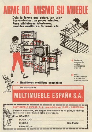 Multimueble - Μονάδα ραφιών - Multistrux - Σίδερο, Ξύλο - Ράφι Multistrux #2.1