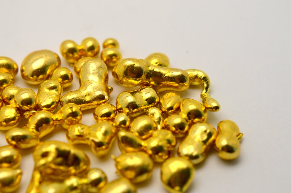 澳大利亚 14K 金充填颗粒（请阅读描述） - 55g 金塊- 55 g #2.1