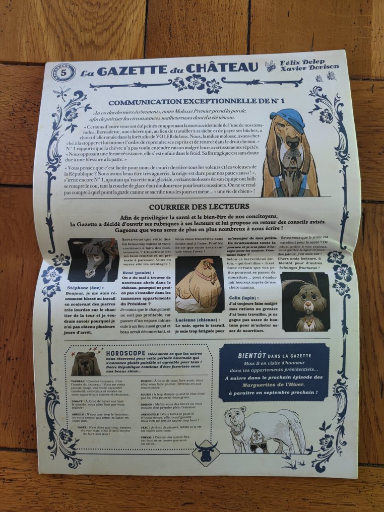 La Gazette du Château - 4x B - 4 Magazine - EO #4.3