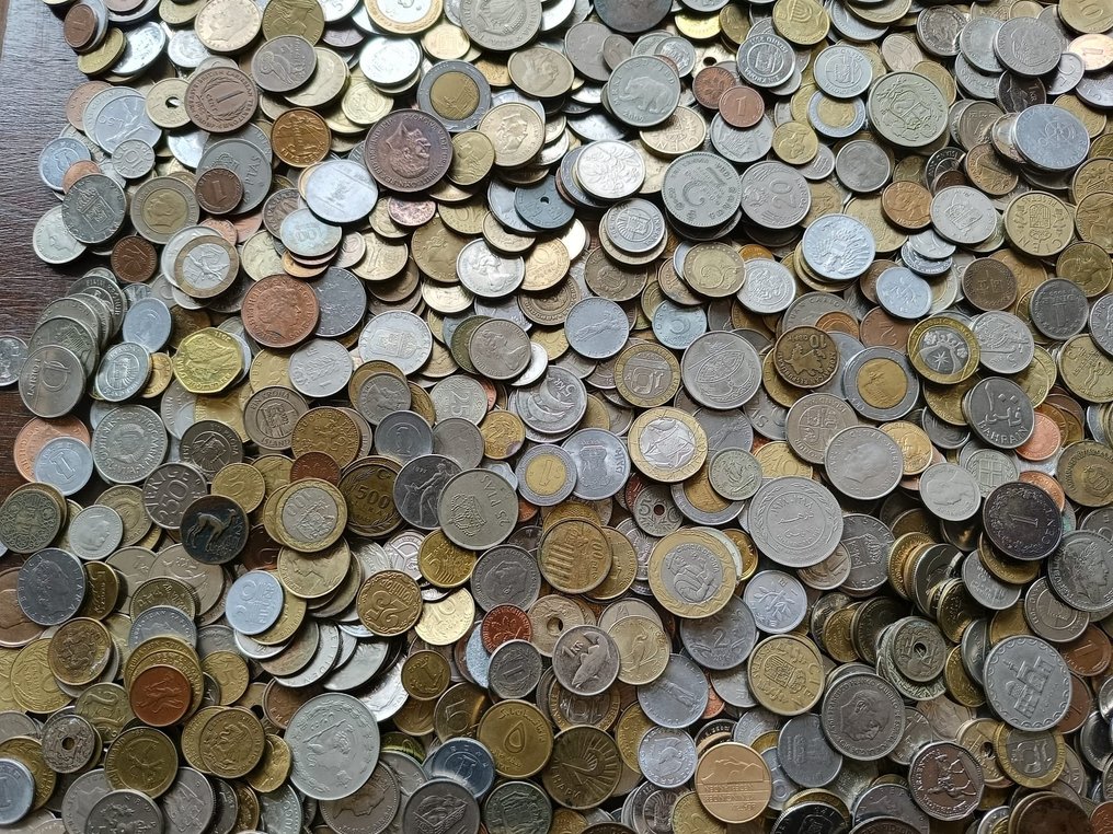 Κόσμος. Massive lot of approx +- 20 kilogram world coins!  (χωρίς τιμή ασφαλείας) #4.3