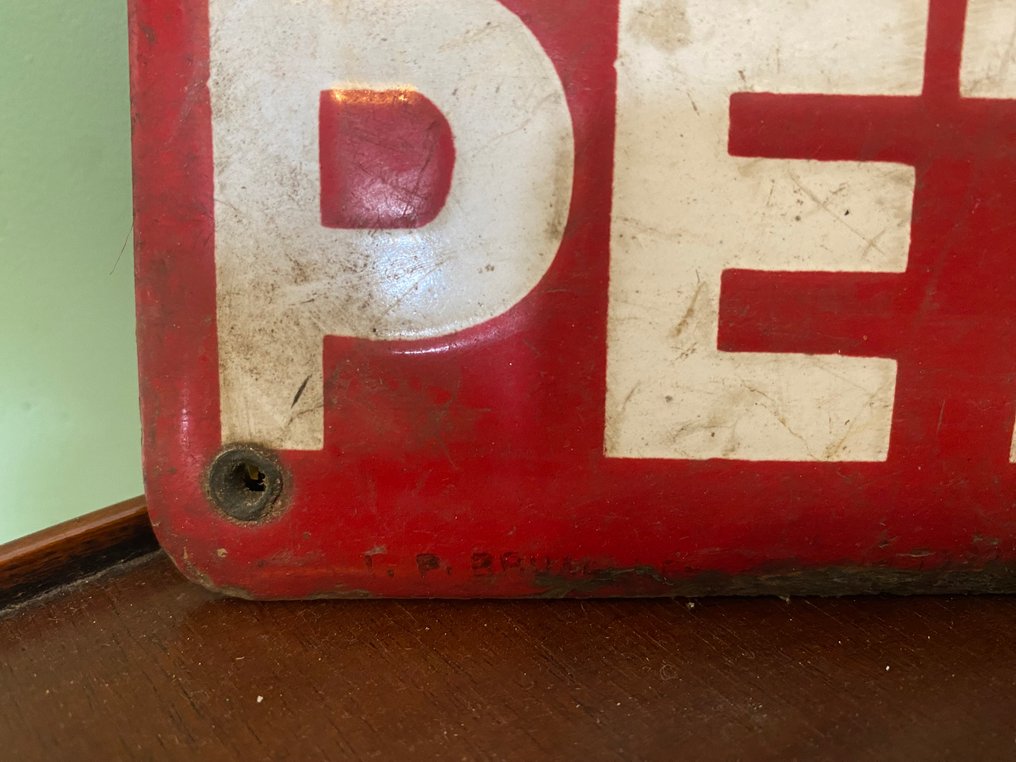 Standard Petrole - Emailleschild - Metall, Emaille #3.2