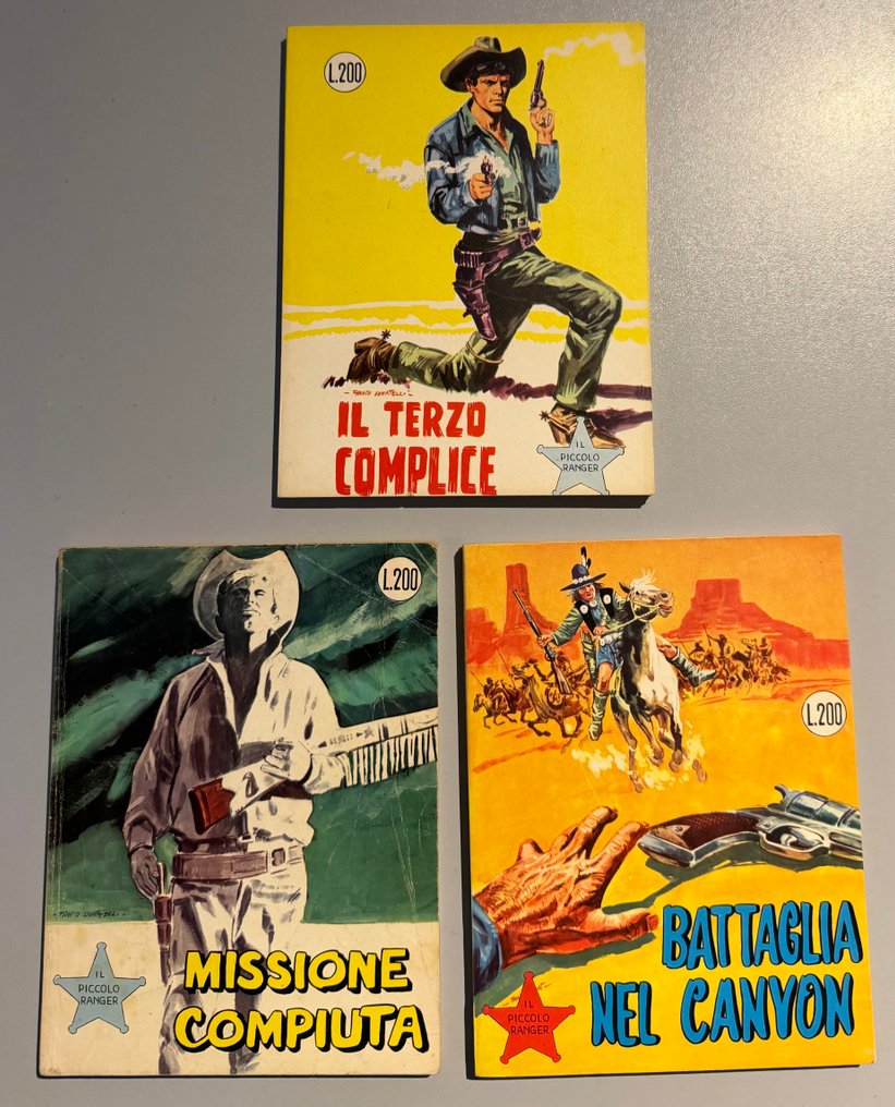 Il Piccolo Ranger nn. 24/29 - sequenza completa - 6 Comic - 1965/1966 #1.0
