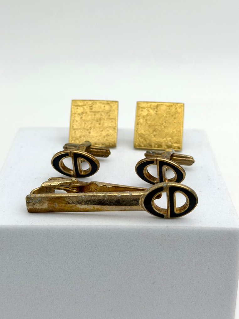 Christian Dior - Placcato oro - Gemelli #1.0