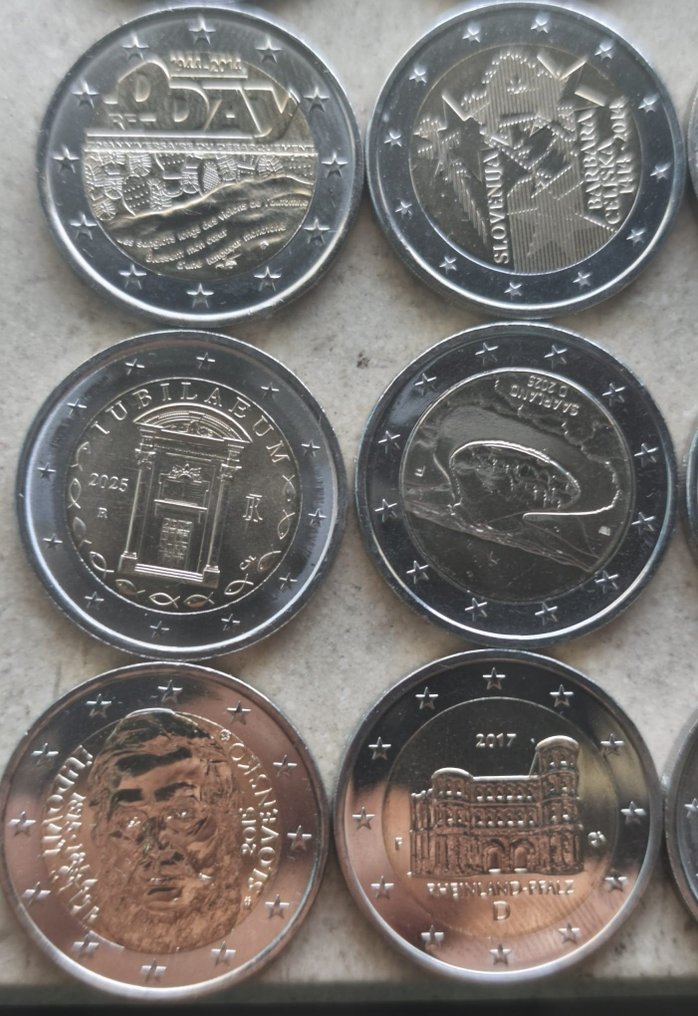 Europa. 2 Euro 2004/2026 (25 moedas)  (Senza prezzo di riserva) #1.0