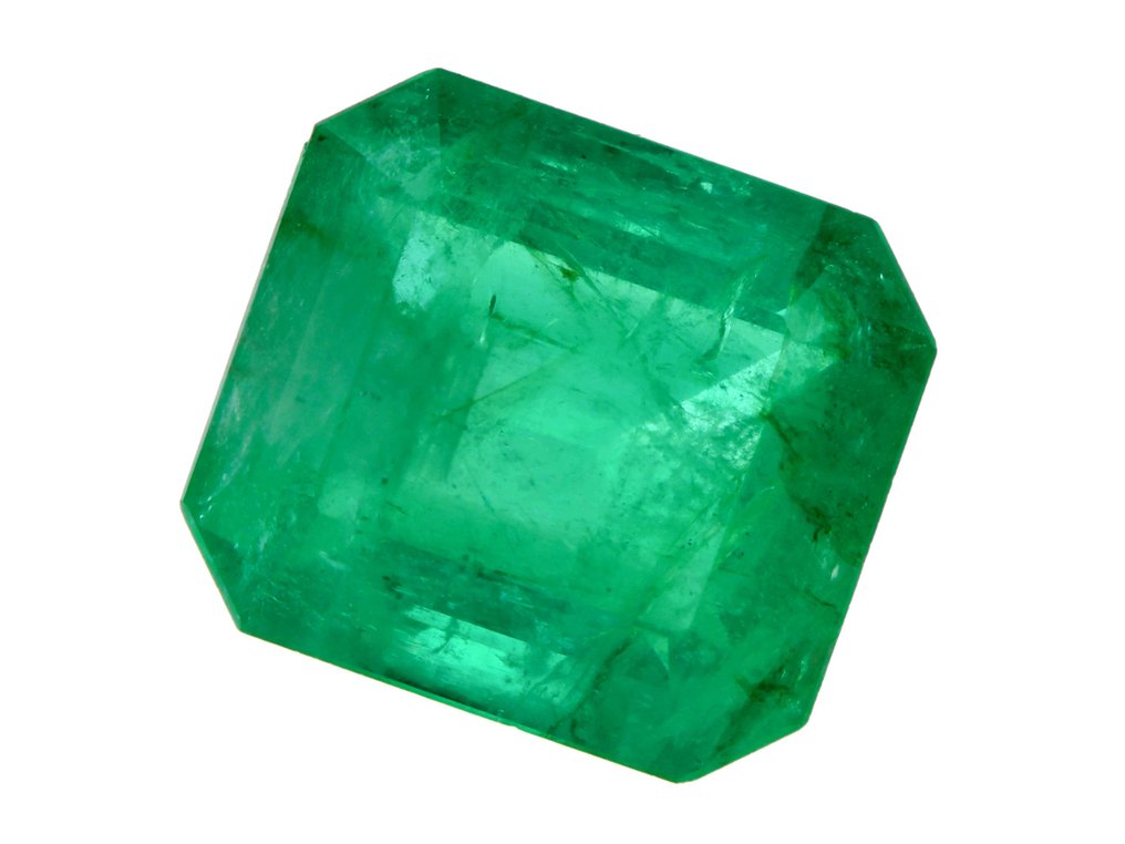 没有保留价 绿色, 蓝色 祖母绿 - 2.51 ct - 西班牙宝石学院(IGE) #4.3