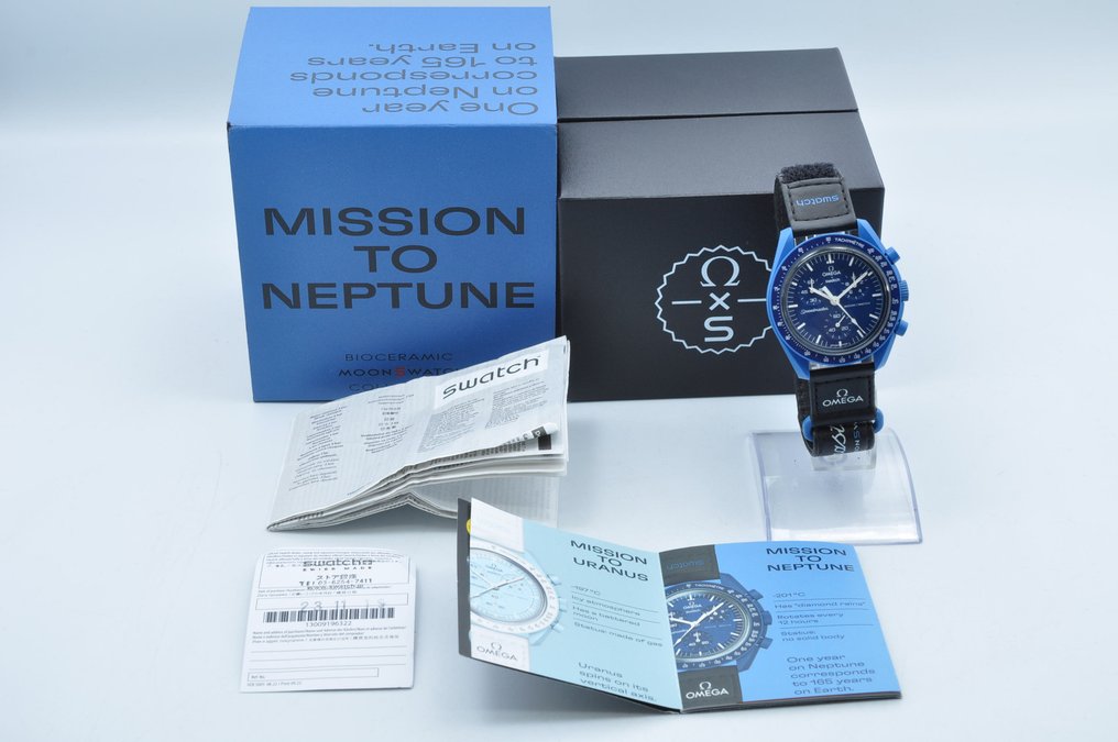 Omega - MoonSwatch - Mission to Neptune - Ingen mindstepris - Mænd - 2022 #1.0