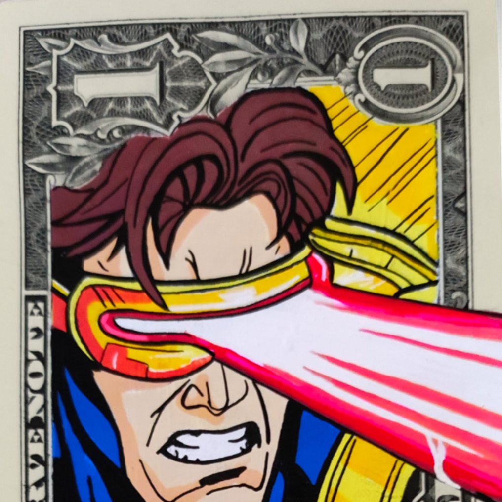 TOONS - OPTIC BLAST — CYCLOPS — X-MEN — NO RESERVE #1.0