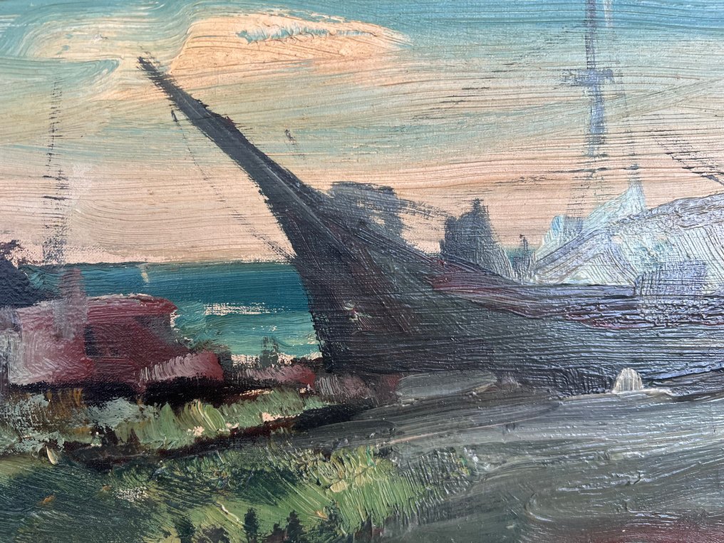 Alvaro Danti (1911-1985) - Marina #4.3